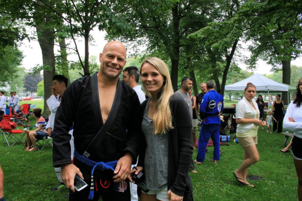 2014-08-23 360-BJJ belt promotion with Ashley