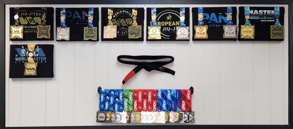 jiu-jitsu black belt medals