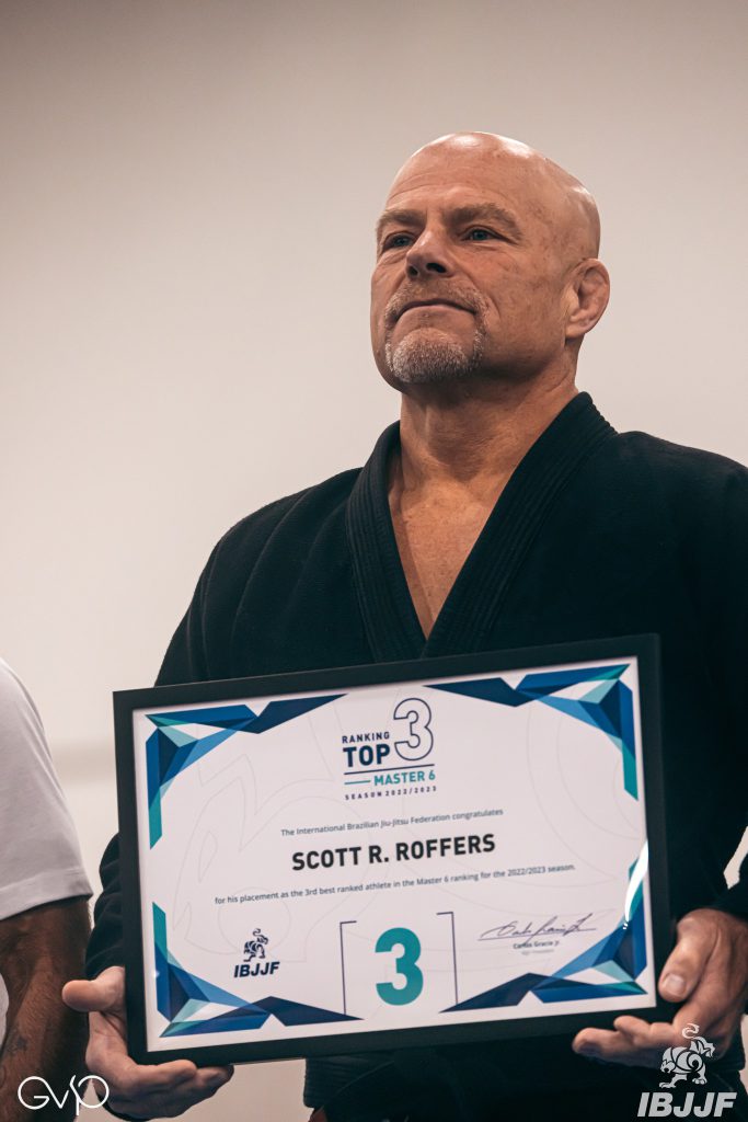 IBJJF Top 3 rank in master 6 black belt