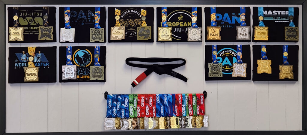 Jiu-Jitsu Black Belt Medals