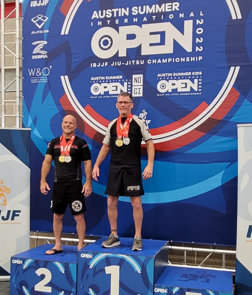 2022 IBJJF Austin Summer Open Double Gold & Double Silver! Scott