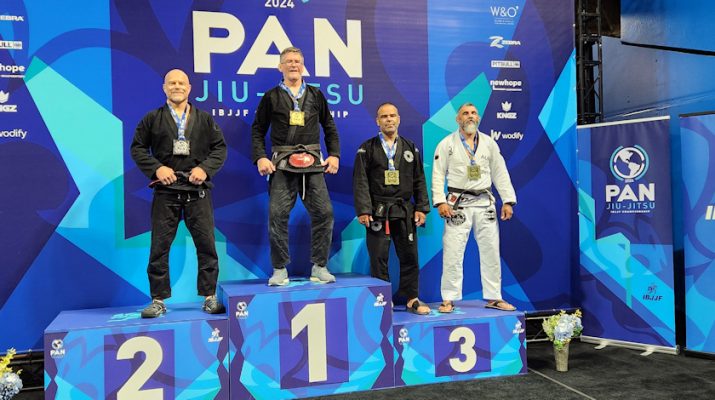 IBJJF Pan Jiu-Jitsu black belt master 6 heavyweight