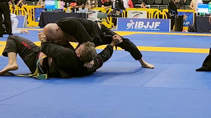 jiu-jitsu light switch choke setup