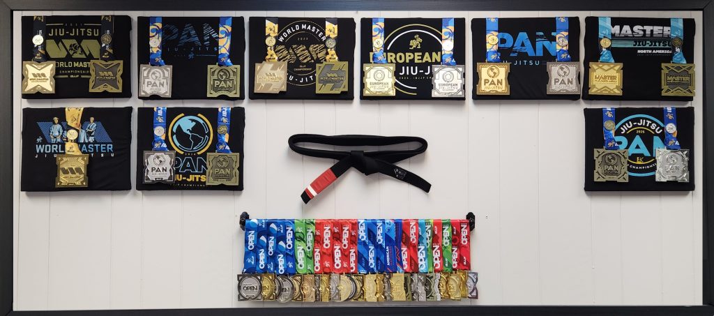 Jiu-Jitsu Black Belt Medals