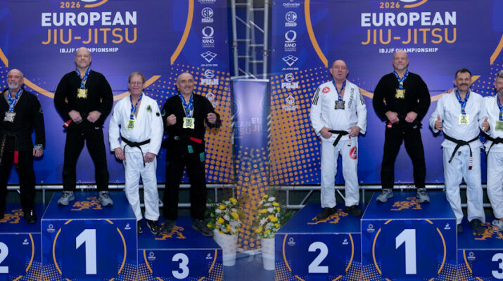 IBJJF Europeans Master 7 Black Belt Double Gold